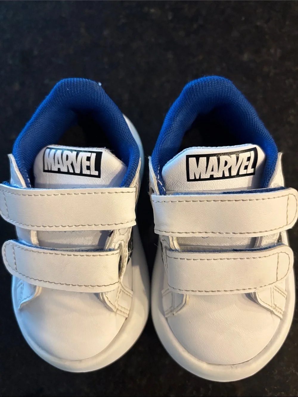Adidas Kid’s Marvel Grand Court Athletic Sneakers with Hook-and-Loop Straps
